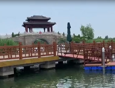 馬踏湖國(guó)家濕地自然公園浮筒碼頭工程